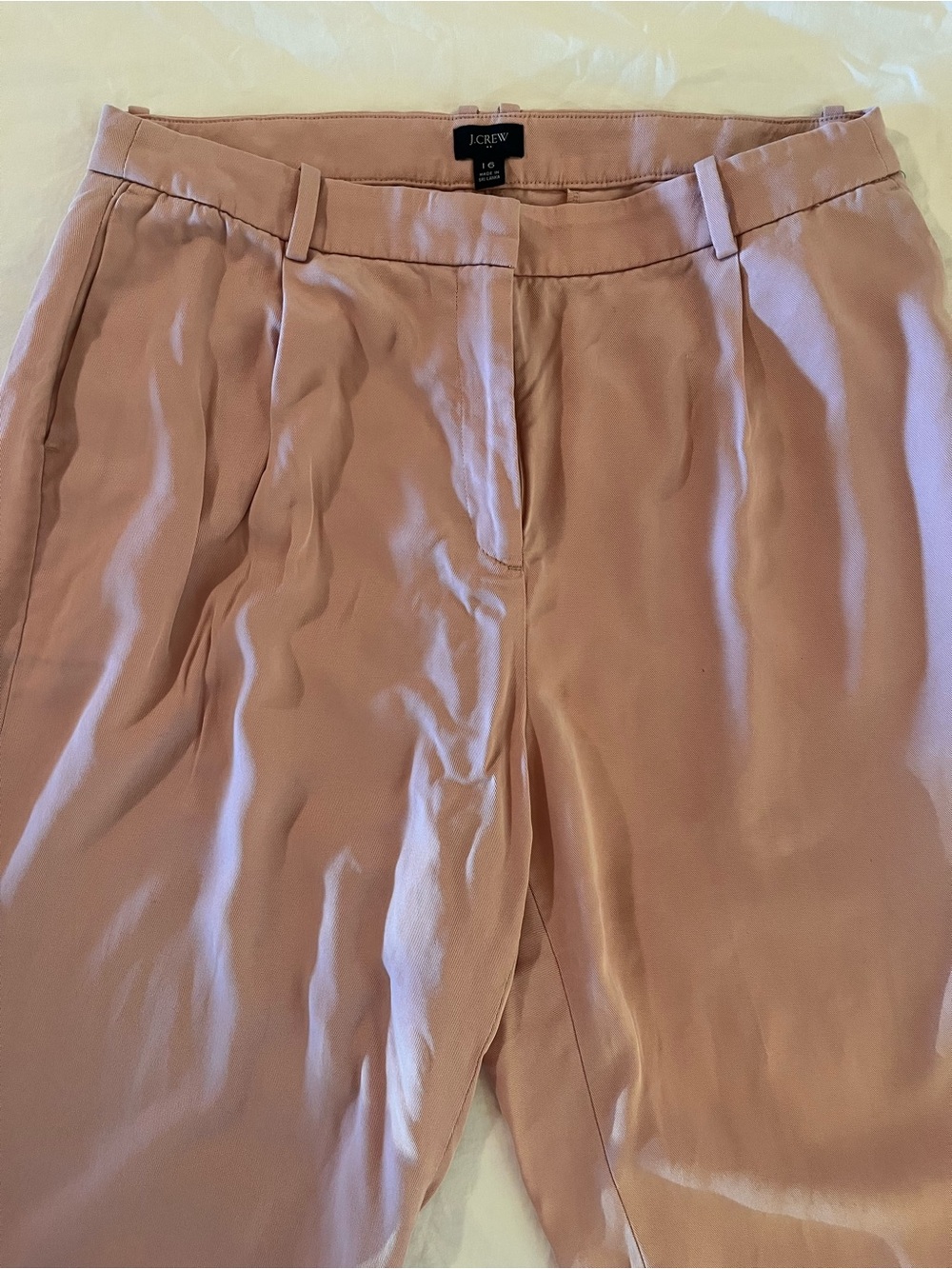 J. Crew Blush Pink Dress Pants - Picture 2 of 3